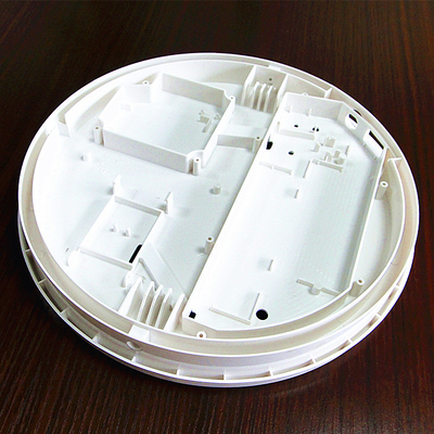 Bộ phận điện tử bằng nhựa có lỗ đơn Chụp đèn đúc khuôn Nắp dưới ISO9001